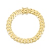Thumbnail Image 0 of Solid Miami Cuban Curb Chain Bracelet 11.5mm 10K Yellow Gold 8.5"
