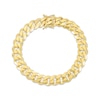 Thumbnail Image 1 of Solid Miami Cuban Curb Chain Bracelet 11.5mm 10K Yellow Gold 8.5&quot;