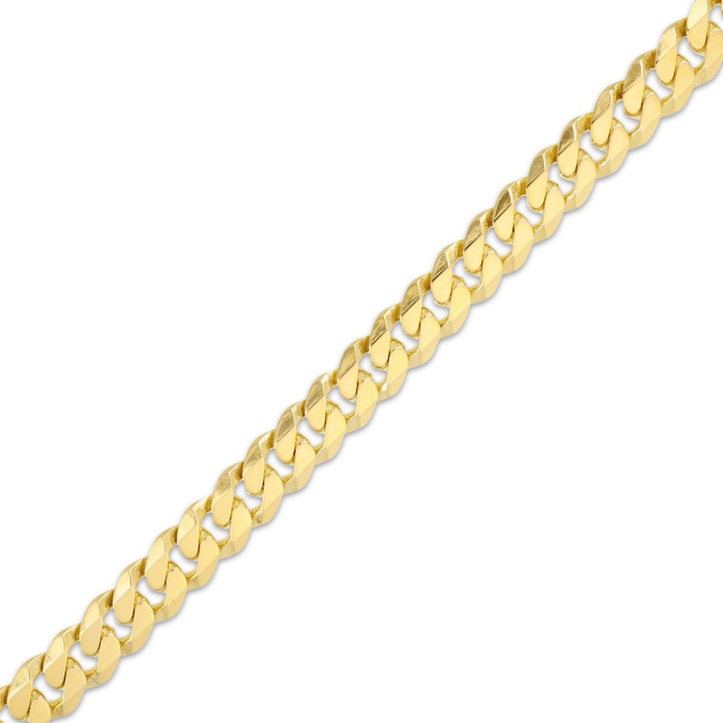 Main Image 2 of Solid Miami Cuban Curb Chain Bracelet 11.5mm 10K Yellow Gold 8.5&quot;