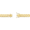 Thumbnail Image 3 of Solid Miami Cuban Curb Chain Bracelet 11.5mm 10K Yellow Gold 8.5&quot;