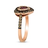 Thumbnail Image 2 of Godiva x Le Vian Ruby Heart Ring 5/8 ct tw Diamonds 14K Strawberry Gold