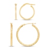 Thumbnail Image 1 of Hoop Earrings Gift Set 10K Yellow Gold 19mm