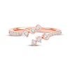 Thumbnail Image 3 of Diamond Bypass Fashion Ring 1/3 ct tw 10K Rose Gold