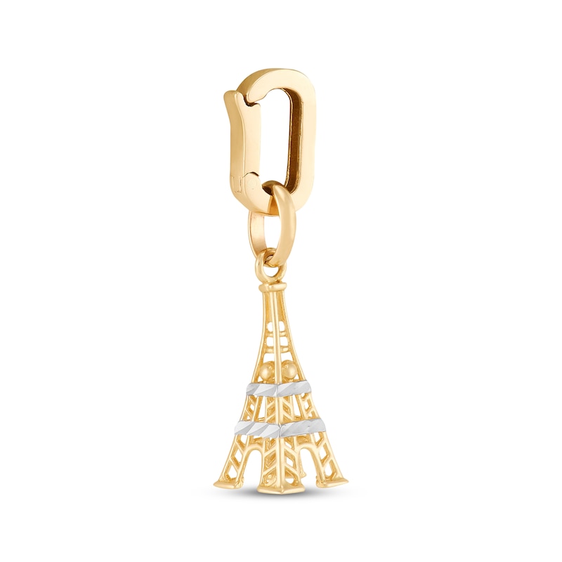Main Image 4 of Charmed Memories Eiffel Tower Charm 10K Yellow Gold