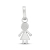 Thumbnail Image 1 of Charmed Memories Girl Charm Sterling Silver