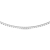 Thumbnail Image 1 of THE LEO Diamond Tennis Necklace 7 ct tw 14K White Gold 16&quot;