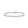 Thumbnail Image 1 of KAY Lab-Grown Diamonds Tennis Bracelet 1/2 ct tw Sterling Silver 7&quot;