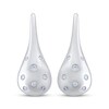 Thumbnail Image 2 of STUDIO BY KAY Diamond Scatter Teardrop Earrings 1/6 ct tw Sterling Silver