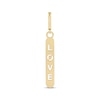 Thumbnail Image 1 of Charmed Memories &quot;LOVE&quot; Bar Charm 10K Yellow Gold