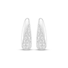 Thumbnail Image 2 of Diamond Curve Stud Earrings 1/10 ct tw Sterling Silver