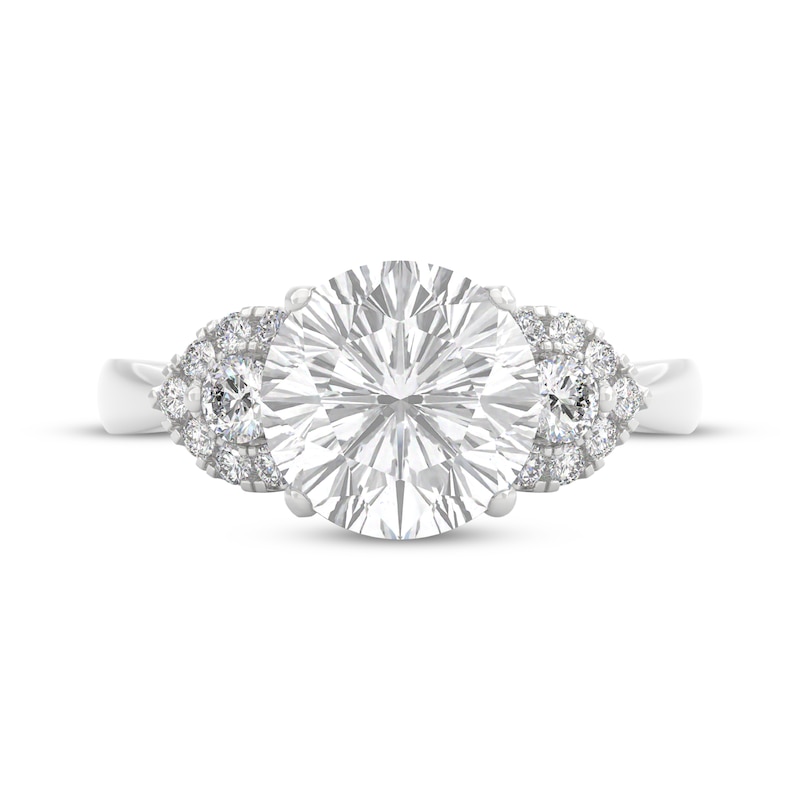 Main Image 3 of THE LEO Legacy Lab-Grown Diamond Round-Cut Engagement Ring 2-1/3 ct tw 14K White Gold