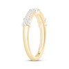 Thumbnail Image 2 of Now + Forever Diamond Two-Row Anniversary Ring 1/4 ct tw 10K Yellow Gold