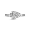 Thumbnail Image 2 of True Fans Kansas City Chiefs 1/15 ct tw Diamond Ring Sterling Silver
