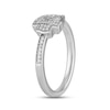Thumbnail Image 5 of True Fans Kansas City Chiefs 1/15 ct tw Diamond Ring Sterling Silver