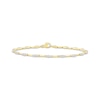 Thumbnail Image 1 of Diamond Trios Bracelet 1 ct tw 10K Yellow Gold 7.25"