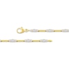 Thumbnail Image 3 of Diamond Trios Bracelet 1 ct tw 10K Yellow Gold 7.25"