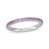 Thumbnail Image 1 of Neil Lane Purple Quartz Wedding Band 14K White Gold