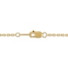 Thumbnail Image 4 of STUDIO BY KAY Baguette-Cut Multi-Diamond Necklace 1/10 ct tw 24K Yellow Gold Vermeil Sterling Silver 18"