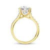 Thumbnail Image 3 of KAY Signature Collection Round-Cut Hidden Halo Engagement Ring 4-1/2 ct tw 14K Yellow Gold