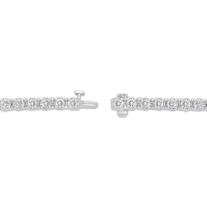 Main Image 3 of Diamond Tennis Bracelet 7 ct tw 10K White Gold 7"