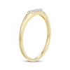 Thumbnail Image 2 of STUDIO BY KAY Lab-Grown Diamond Signet Ring 1/10 ct tw 24K Yellow Gold Vermeil Sterling Silver