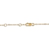 Thumbnail Image 4 of STUDIO BY KAY Lab-Grown Diamond Pavé Necklace 1/10 ct tw 24K Yellow Gold Vermeil Sterling Silver 18"