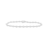 Thumbnail Image 1 of Milestones Diamond Station Bracelet 2 ct tw 10K White Gold 7.25"