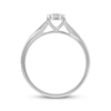 Thumbnail Image 4 of Multi-Diamond Promise Ring 1/10 ct tw 10K White Gold
