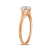 Thumbnail Image 2 of Multi-Diamond Promise Ring 1/10 ct tw 10K Two-Tone Gold