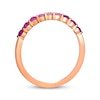 Thumbnail Image 3 of Le Vian Strawberry Ombré Sapphire Ring 14K Strawberry Gold