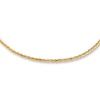 Thumbnail Image 1 of Rope Chain Necklace Solid 10K Yellow Gold 20&quot;