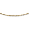 Thumbnail Image 1 of 2mm Rope Chain Necklace Solid 14K Yellow Gold 20&quot;
