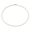 Thumbnail Image 1 of Solid Link Necklace 14K Yellow Gold 18"