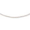 Thumbnail Image 0 of Adjustable Solid Chain Necklace 14K Rose Gold 20"