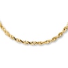 Thumbnail Image 0 of Hollow Rope Necklace 10K Yellow Gold 20"