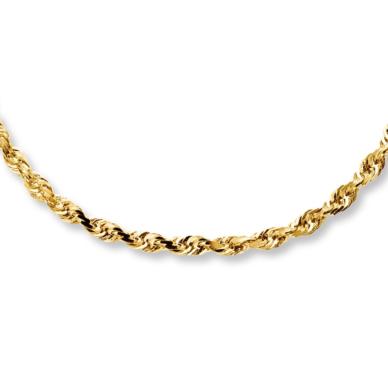 Gold Rope Chain (10mm) - If & Co. 14K Yellow Gold / 20 inch