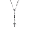 Thumbnail Image 1 of Rosary Bead Black Ion-Plated Stainless Steel