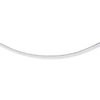Thumbnail Image 1 of Franco Chain Necklace Solid 10K White Gold 20&quot;
