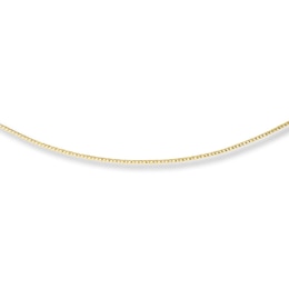 Franco Chain Necklace Solid 10K Yellow Gold 20"