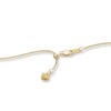 Thumbnail Image 2 of Franco Chain Necklace Solid 10K Yellow Gold 20&quot;