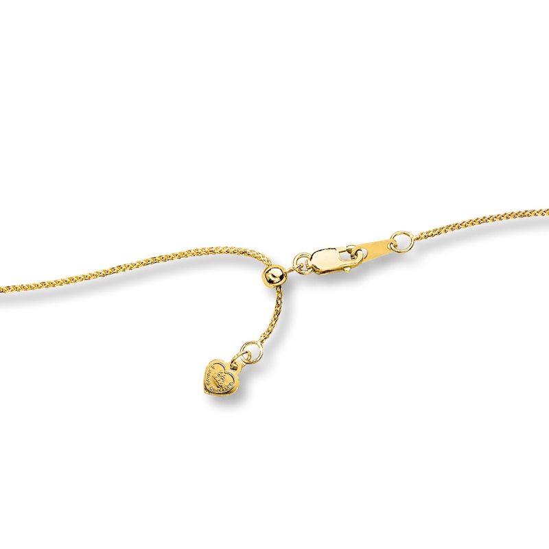 Solid Franco Chain Necklace 10K Yellow Gold 20"