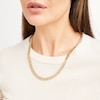Thumbnail Image 2 of Mariner Necklace Solid 10K Two-Tone Gold 22&quot;
