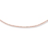 Thumbnail Image 0 of Semi-Solid Rope Chain Necklace 10K Rose Gold 24"