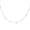 Thumbnail Image 0 of Heart Station Necklace 14K Yellow Gold 17"