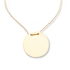 Thumbnail Image 0 of Round Disc Necklace 14K Yellow Gold 18"