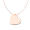 Thumbnail Image 0 of Heart Necklace 14K Rose Gold 18"