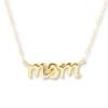 Thumbnail Image 0 of Petite Mom Necklace 14K Yellow Gold 17"