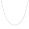 Thumbnail Image 0 of Solid Box Chain Necklace 14K White Gold 20"