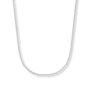 Thumbnail Image 1 of Box Chain Hollow 14K White Gold 20&quot;