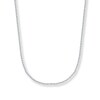 Thumbnail Image 1 of Box Chain Hollow 14K White Gold 24&quot;